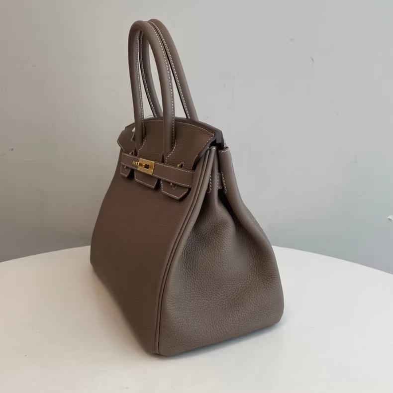 美品 エトゥープ 30 ハンドバッグ