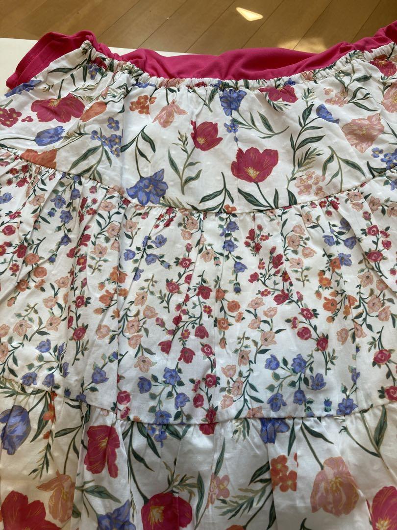 （新品）kate spadeケイトスペード  ワンピース 花柄 ピンク140cm