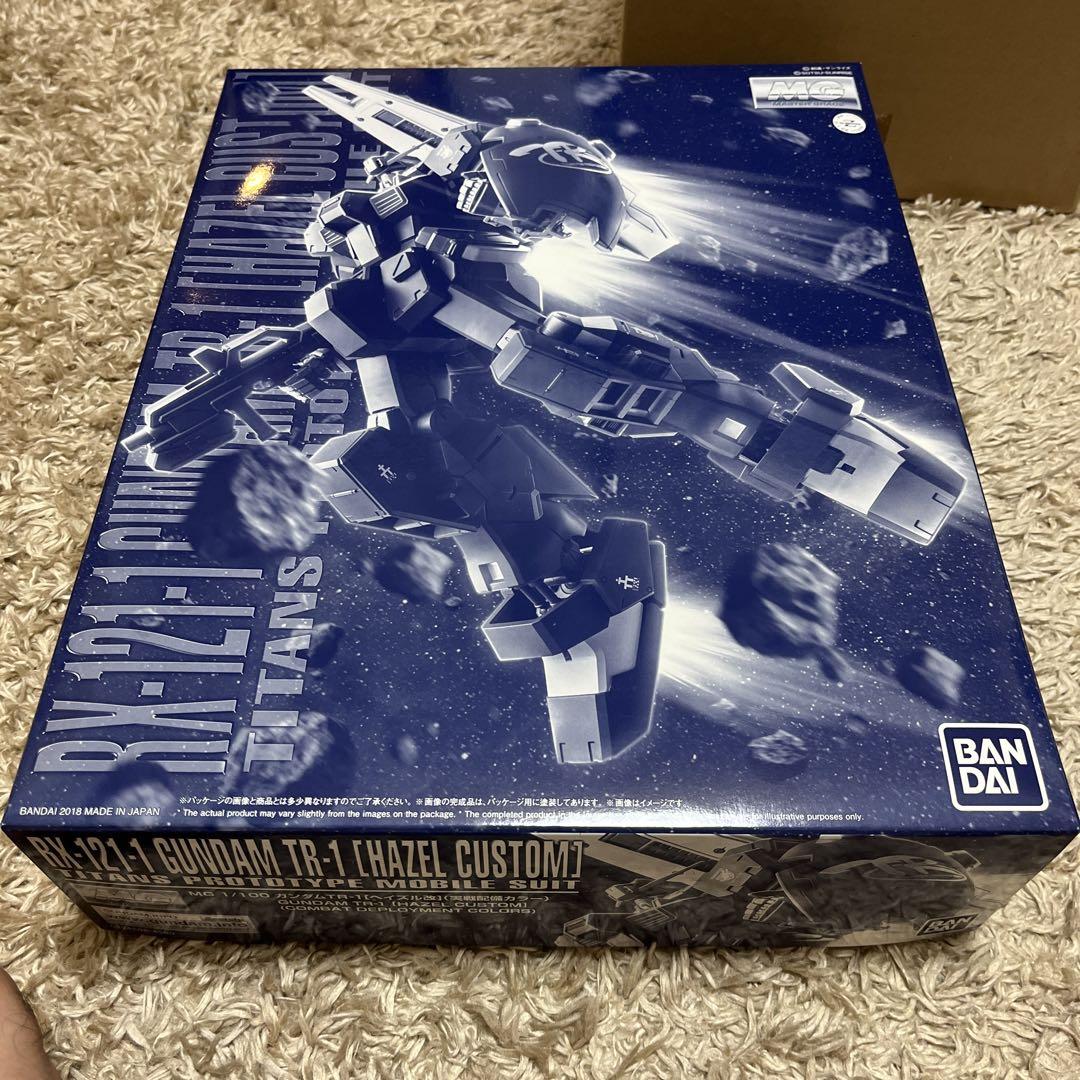 プレバン限定　MGガンダムTR‐1ヘイズル改(実戦配備カラー)とGパーツセット