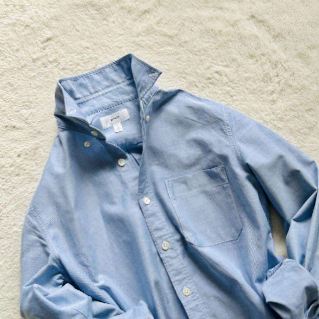 HYKE ハイク OXFORD SHEER SLEEVE SHIRT ○美品○ - メルカリ