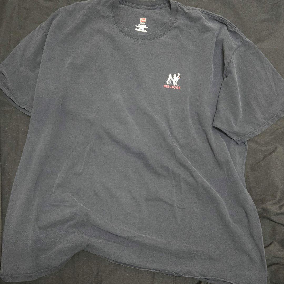 大きいサイズ　Big Dogs アイアンクロスドラゴン Tシャツ　4XL