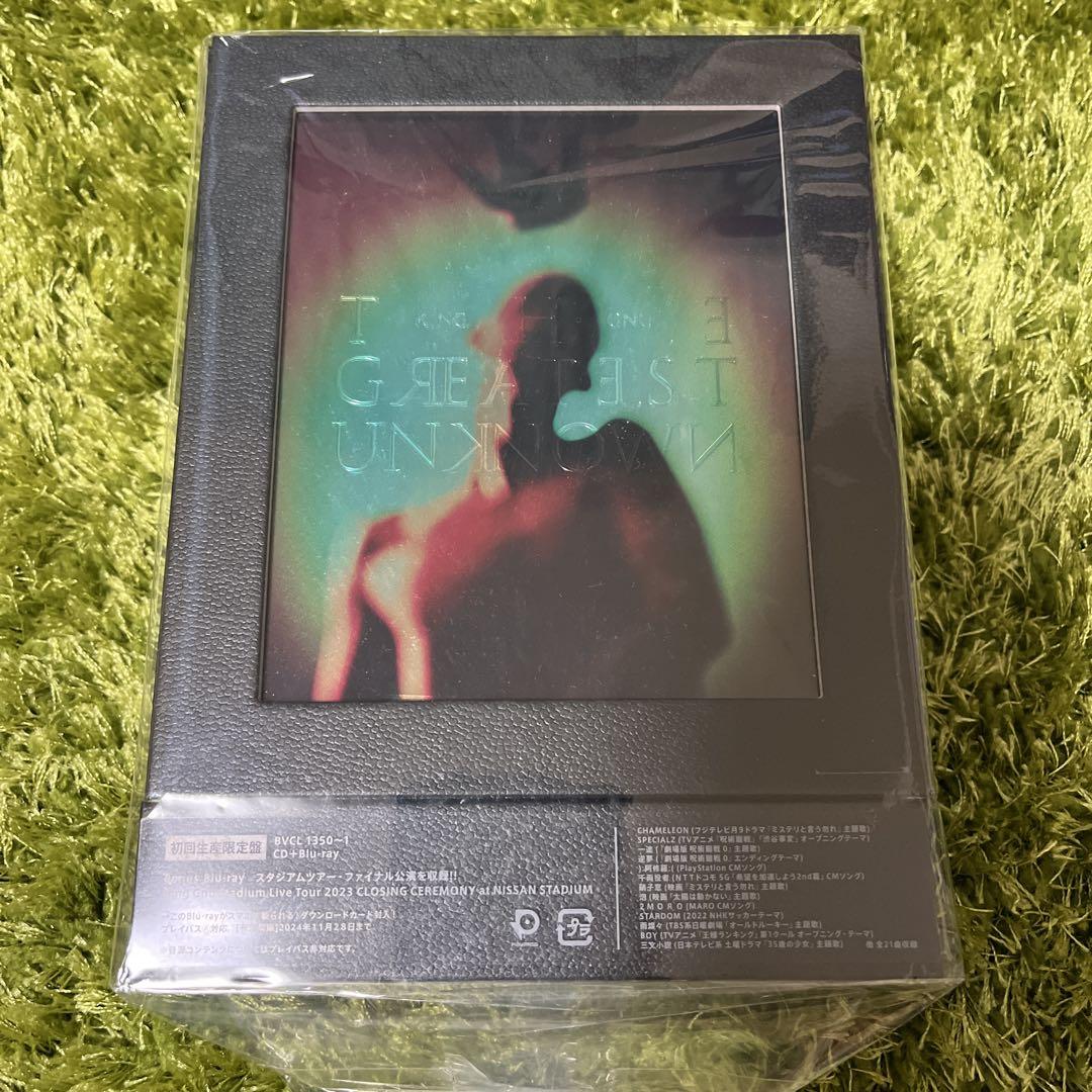 NEW ALBUM「THE GREATEST UNKNOWN」全収録曲＆初回生産限定盤の