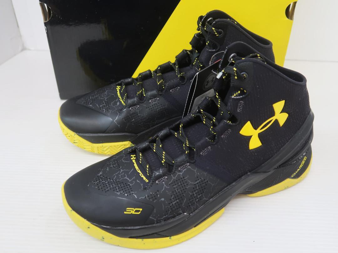 未使用 UNDER ARMOUR CURRY 2 カリー2 ブラックナイト