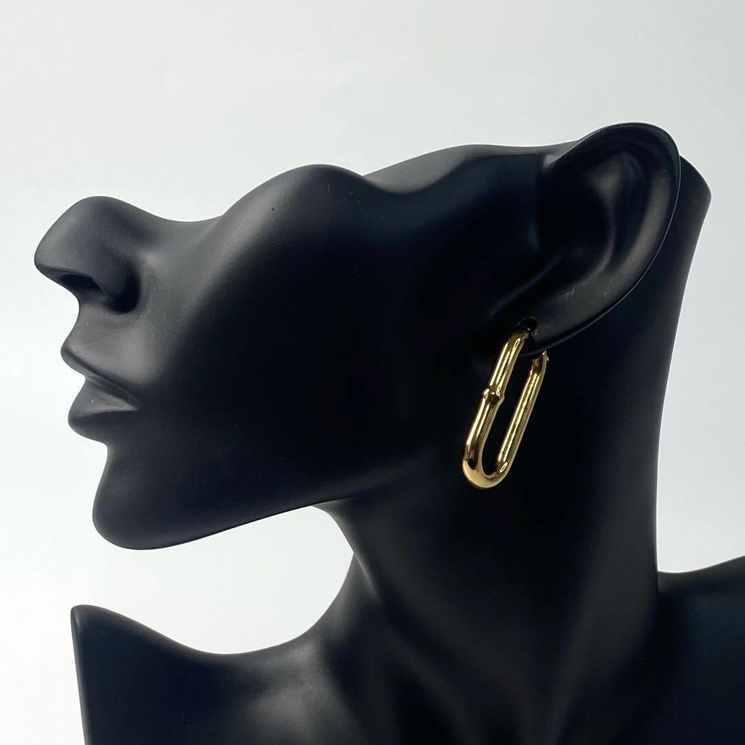 ボッテガヴェネタ BOTTEGA VENETA ゴールド フープ ピアス