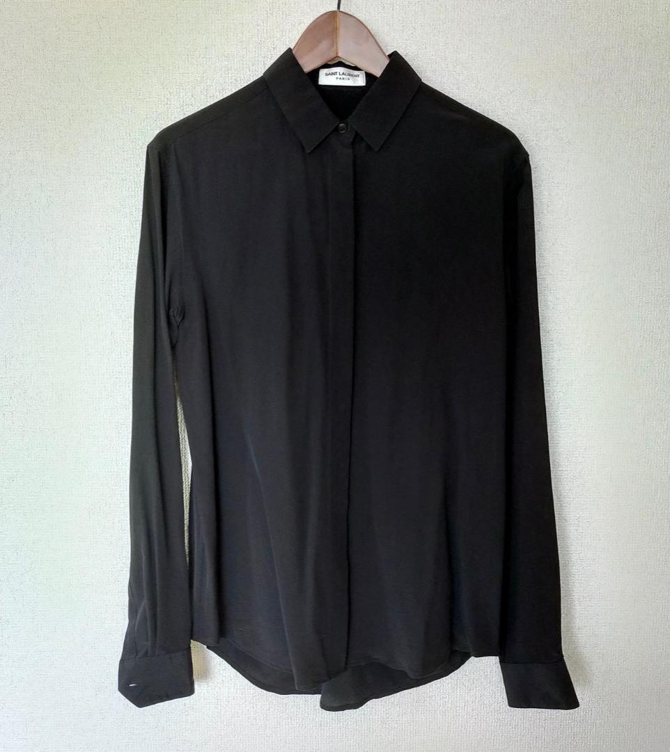 返品送料無料】 BK シャツ シルク PARIS LAURENT SAINT サンローランパリ - シャツ/ブラウス(七分/長袖) - hlt.no 返品送料無料】 BK シャツ シルク PARIS LAURENT SAINT サンローランパリ - シャツ/ブラウス(七分/長袖) - hlt.no