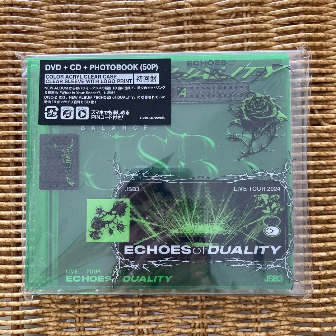 三代目JSB ECHOES OF DUALITY LIVETOUR DVD