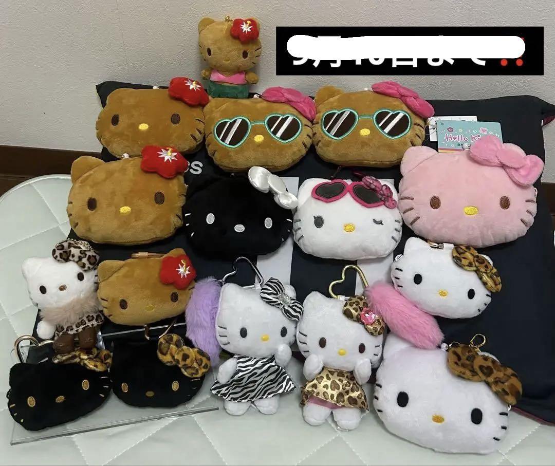 ハローキティ ぬいぐるみ・バッグ・衣類セット