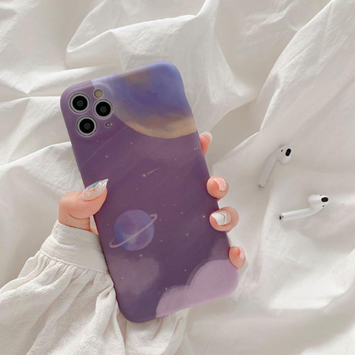 Iphoneケース 韓国 Ihone12 多機種 スマホ おしゃれ 宇宙 惑星 Rg Tech Net
