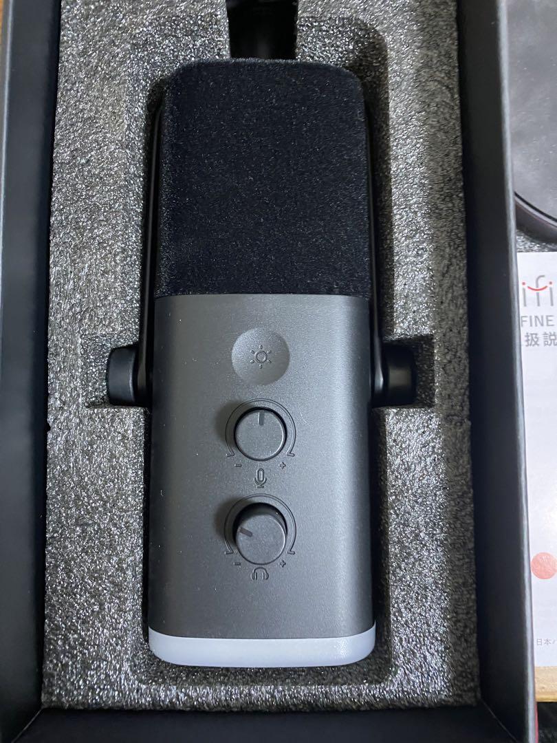 fifine AM8 USB-C XLR コンデンサーマイク　ブラック