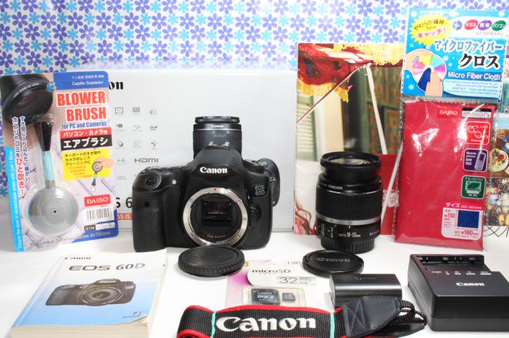 定番低価 極美品❤️Canon 60D❤️超高画質❤️初心者おすすめ❤️ JBnrI-m96065784137 EOS 安い在庫