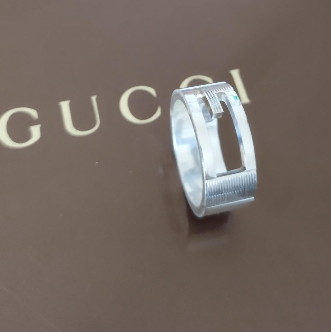 楽天市場】グッチ GUCCI ピンキーリング 3号 18金 K18イエロー