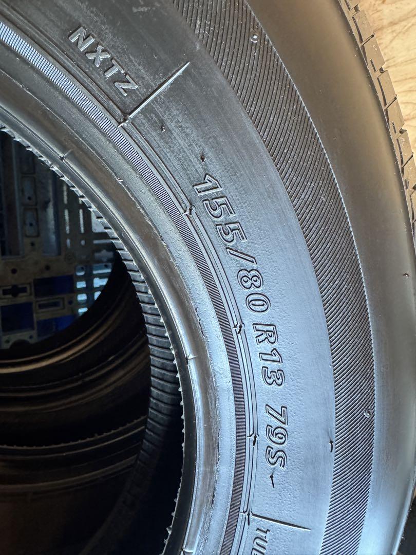 タイヤ・ホイール (35)155/80R13 BRIDGESTONE NEXTRY