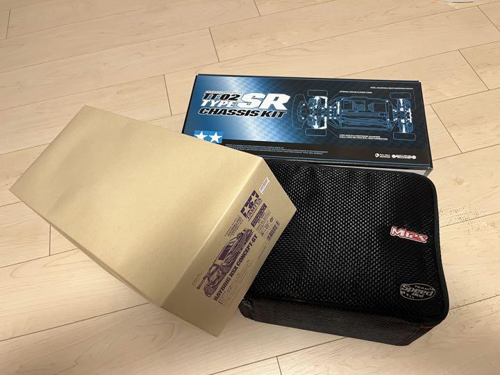タミヤ　TT02 TYPE-SR プロポ、ボデー、メカセット