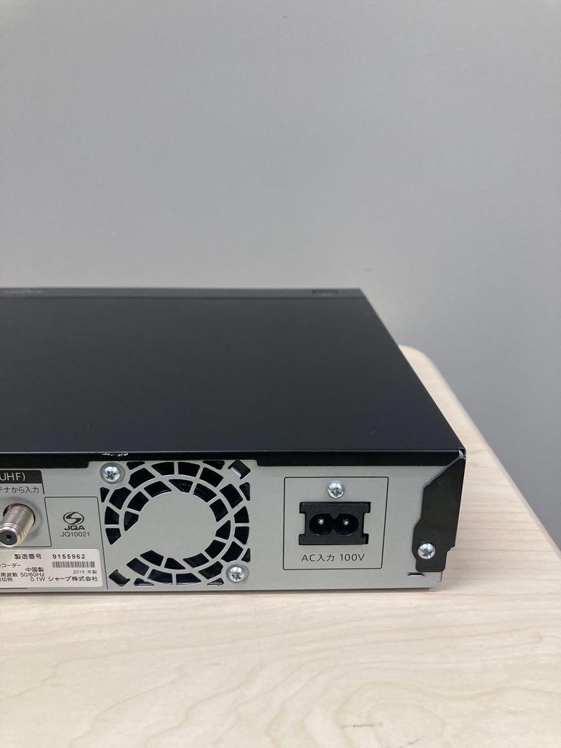 動作良好 シャープ AQUOS ブルーレイ BD-W580 - メルカリ