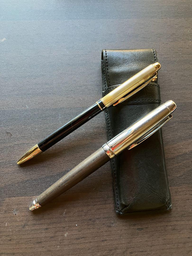 KNOXBRAINペンケース　ピュアモルト　Burberry ボールペン　セット