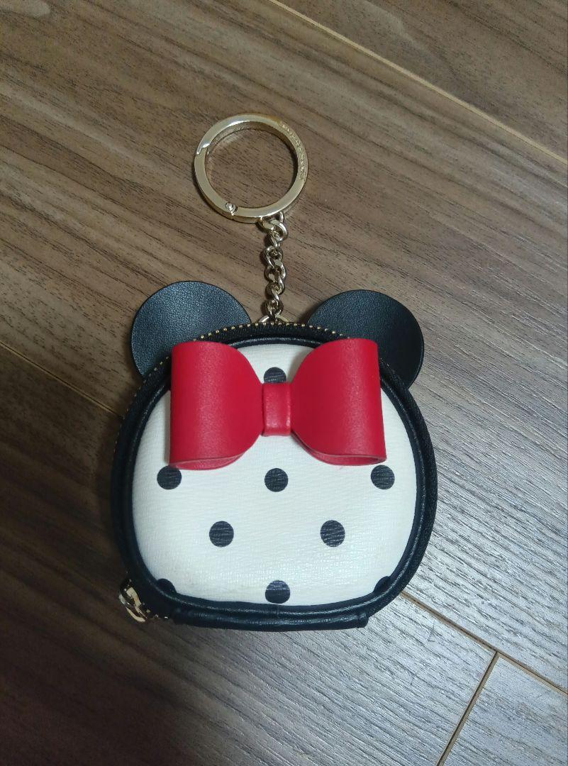 Kate Spade コインケース ディズニーコラボ ミニーちゃんドット