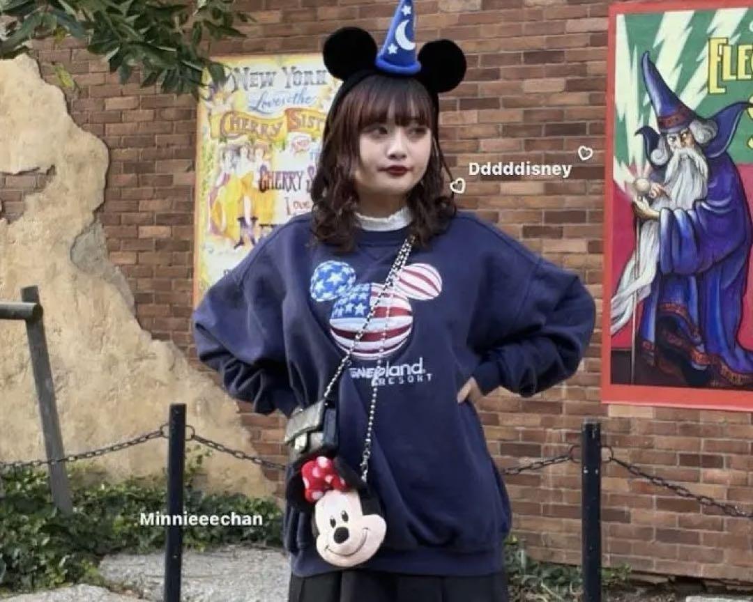 【Disney】Walt Disney World ソーサラ ミッキー キッズパーカー Walt Disney World ミッキー トレーナー