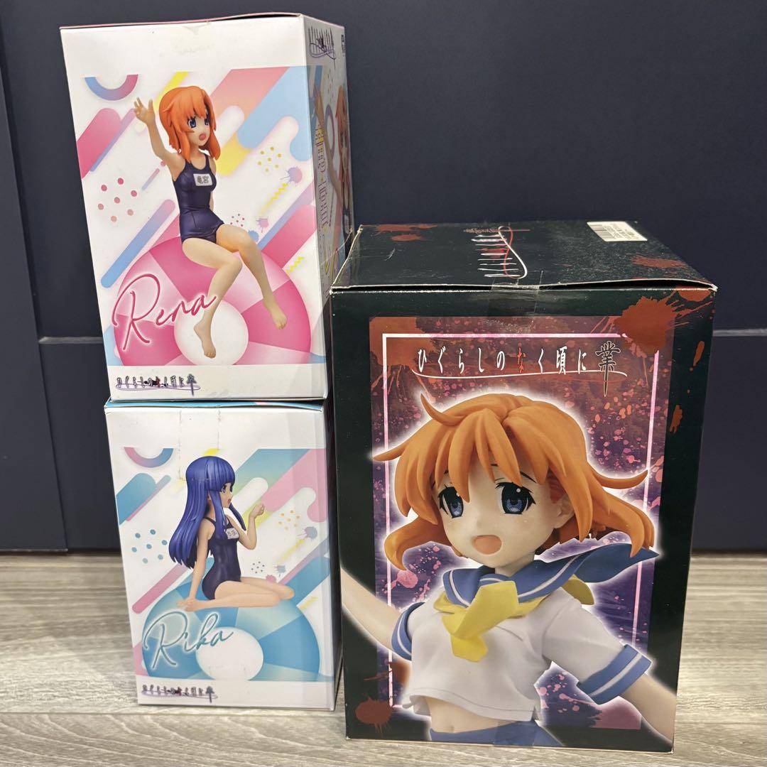 ひぐらしのなく頃に　竜宮レナ　古手梨花　フィギュアセット