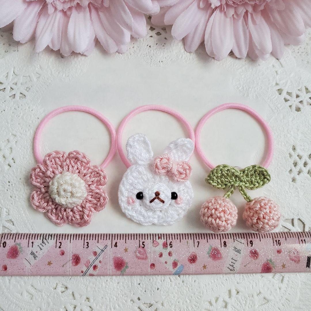 ♡ハンドメイド♡ヘアゴム他 ୨୧ヘアゴムセットJ-311୨୧ベビー&キッズ⑅﻿ハンドメイド