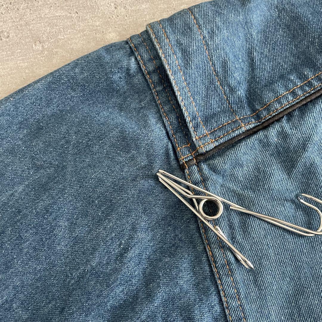 周*瀬様 OLD Denim Double Riders デニムジャケット L