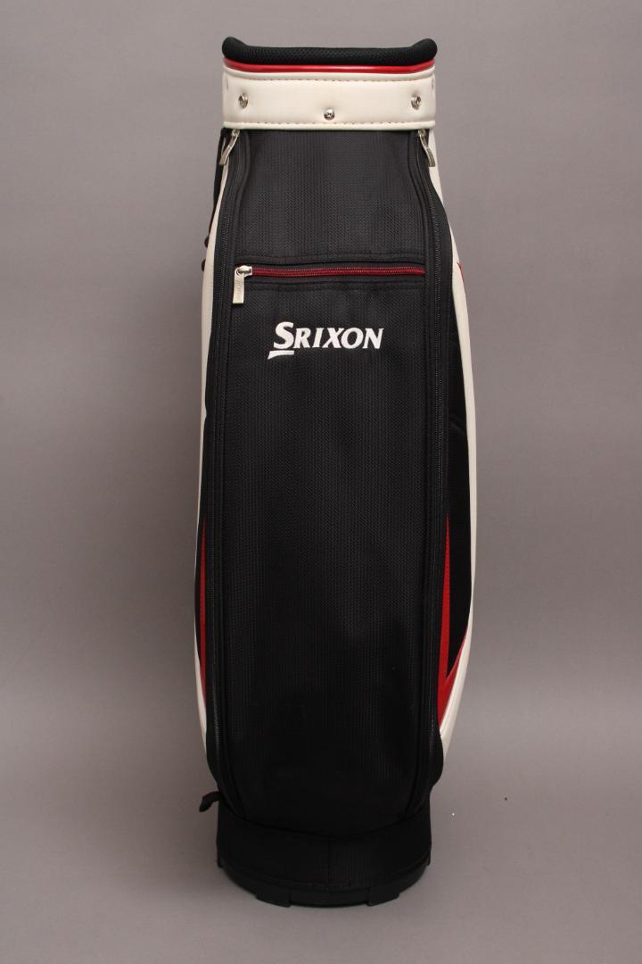 良品/SRIXONスリクソン/キャディバッグ/9型/カート/5分割/ホワイト