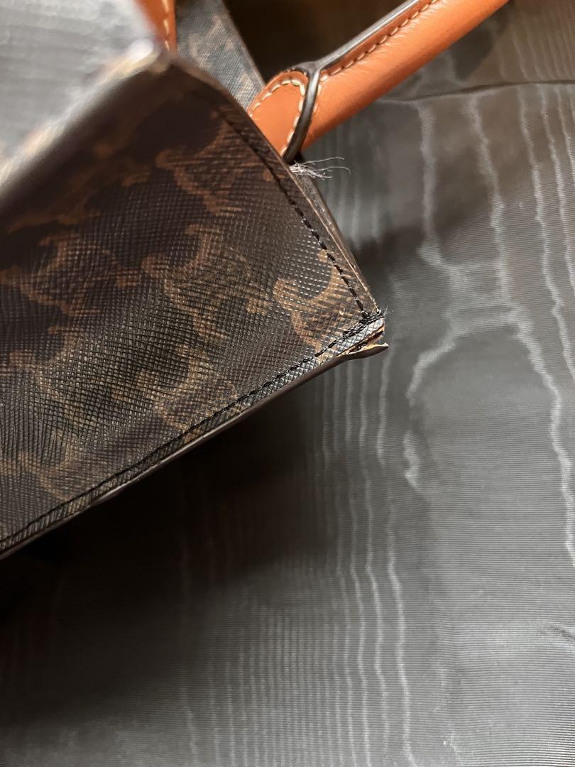 CELINE 2WAY バーティカル カバ トリオンフ トートバッグ