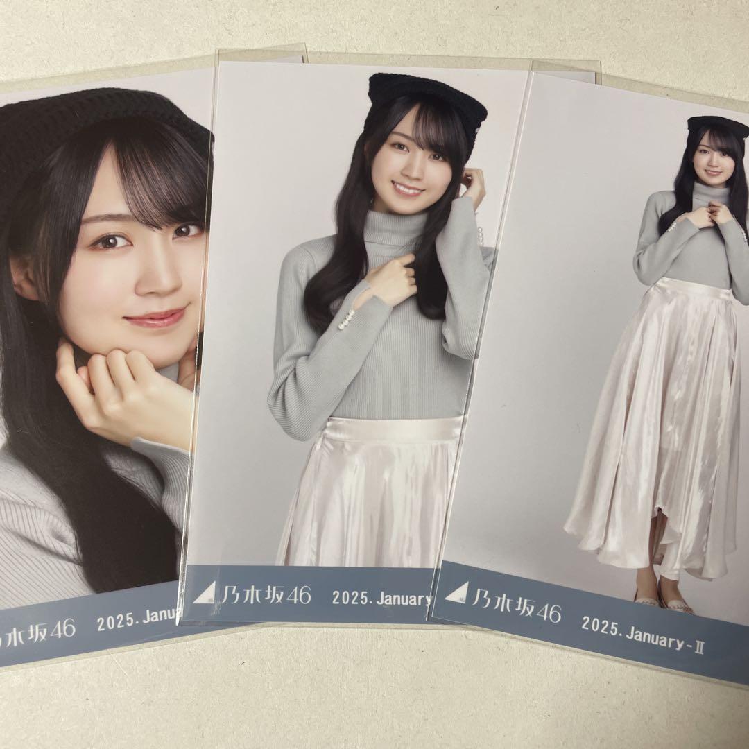 乃木坂46 生写真　猫耳ニット帽　賀喜遥香　コンプ