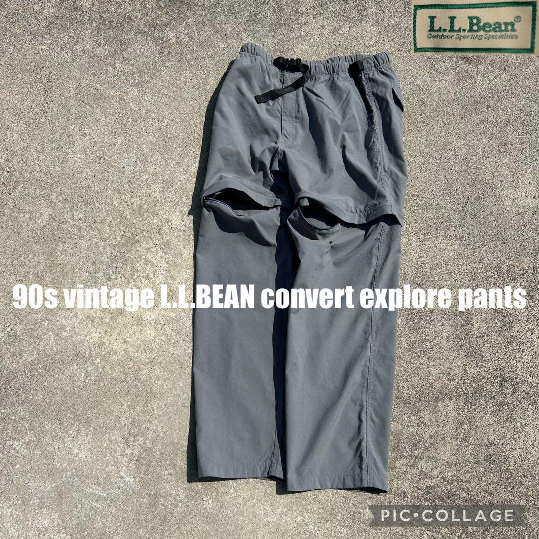 90s vintage LLBEAN convert explore pants