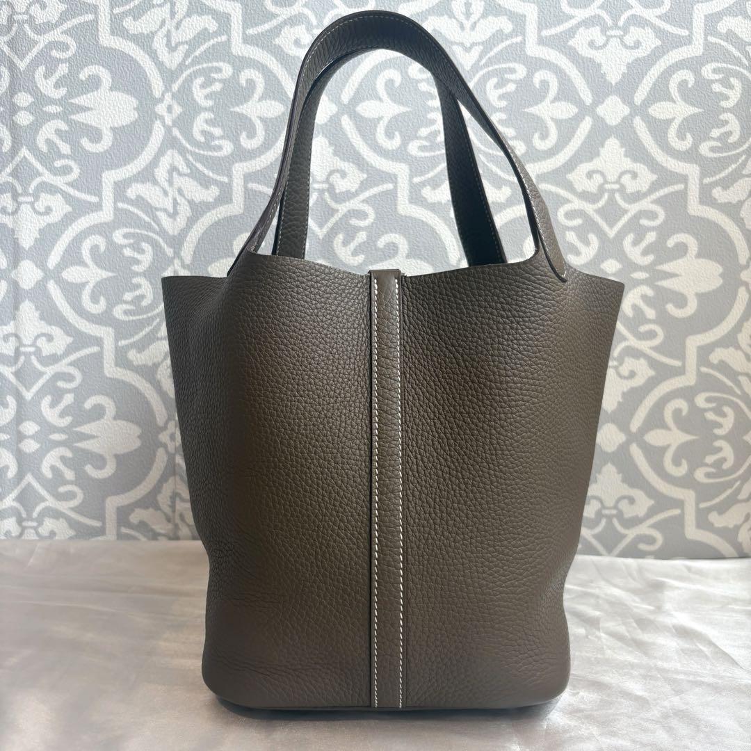 数回のみ使用‼︎ HERMES エルメス ピコタンロックMM エトゥープ A刻印