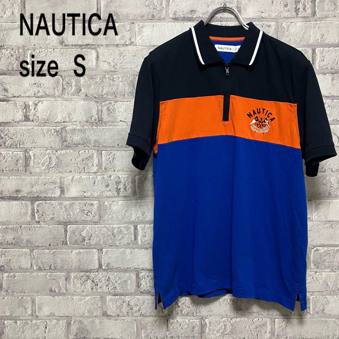 【NAUTICA】ノーティカ 半袖ポロシャツ Sサイズ お洒落 カッコイイ
