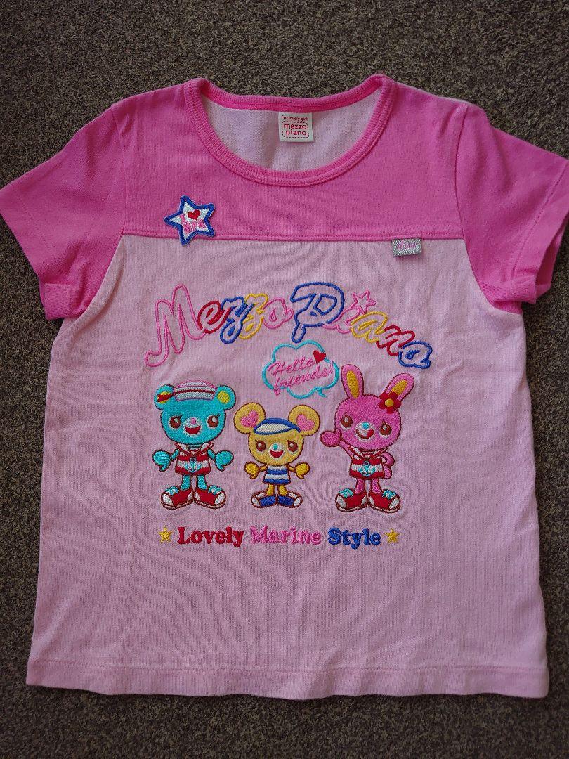 メゾピアノ　みみぽぽ　ミミポポ　キャラクター　Tシャツ　レトロ　130cm