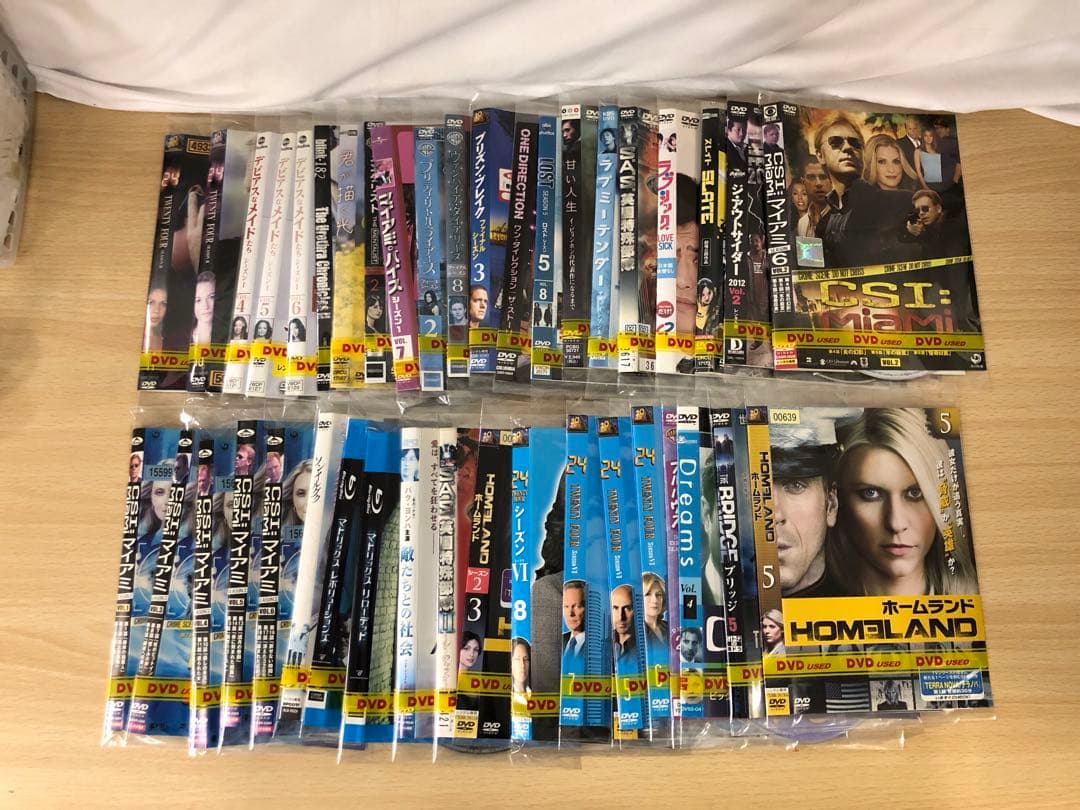 DVD 約230枚【巻数不揃い】洋画・海外TVドラマDVDまとめ売り - メルカリ