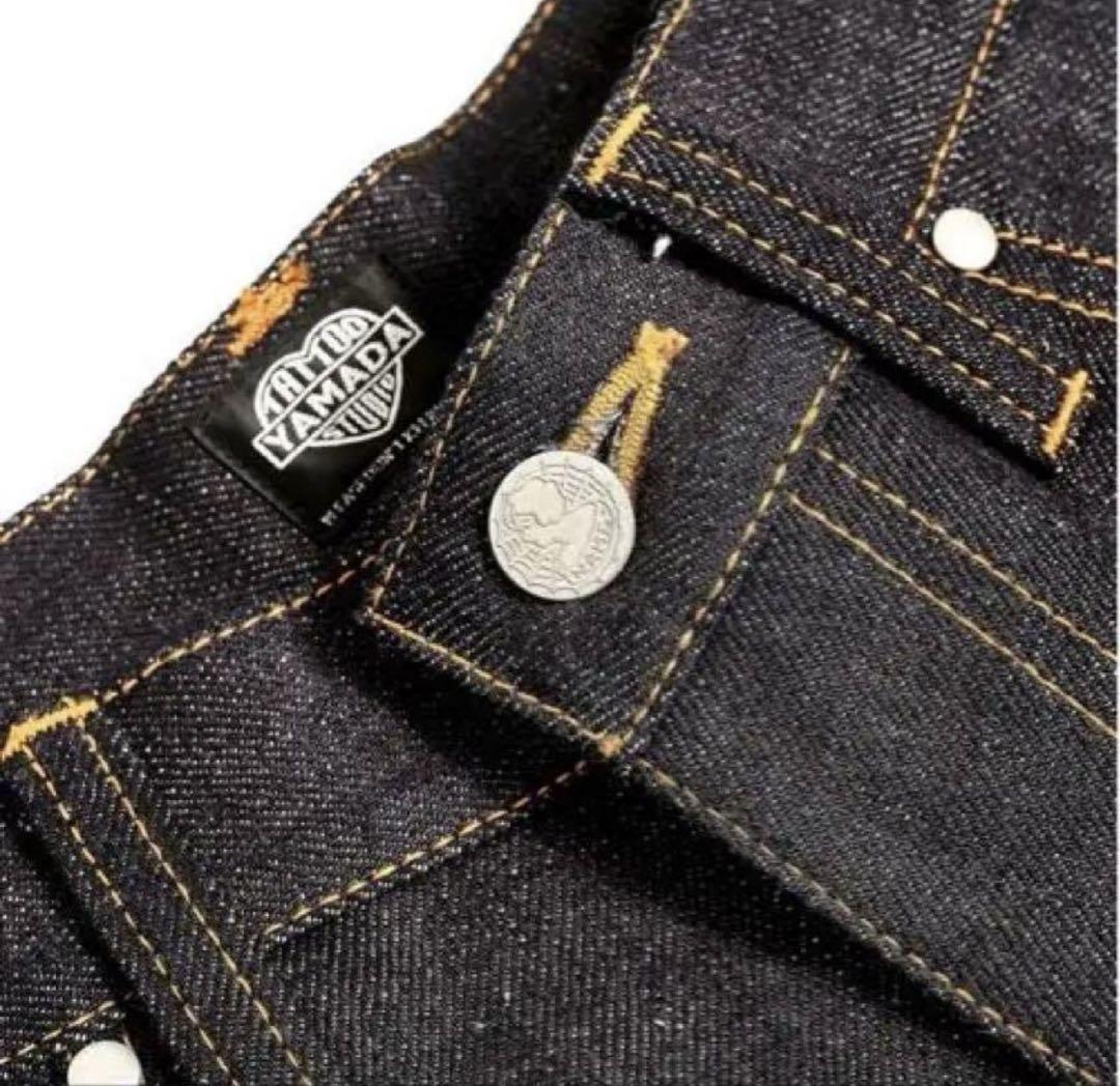 パンツ TSY DENIM INDIGO tattoo studio yamada