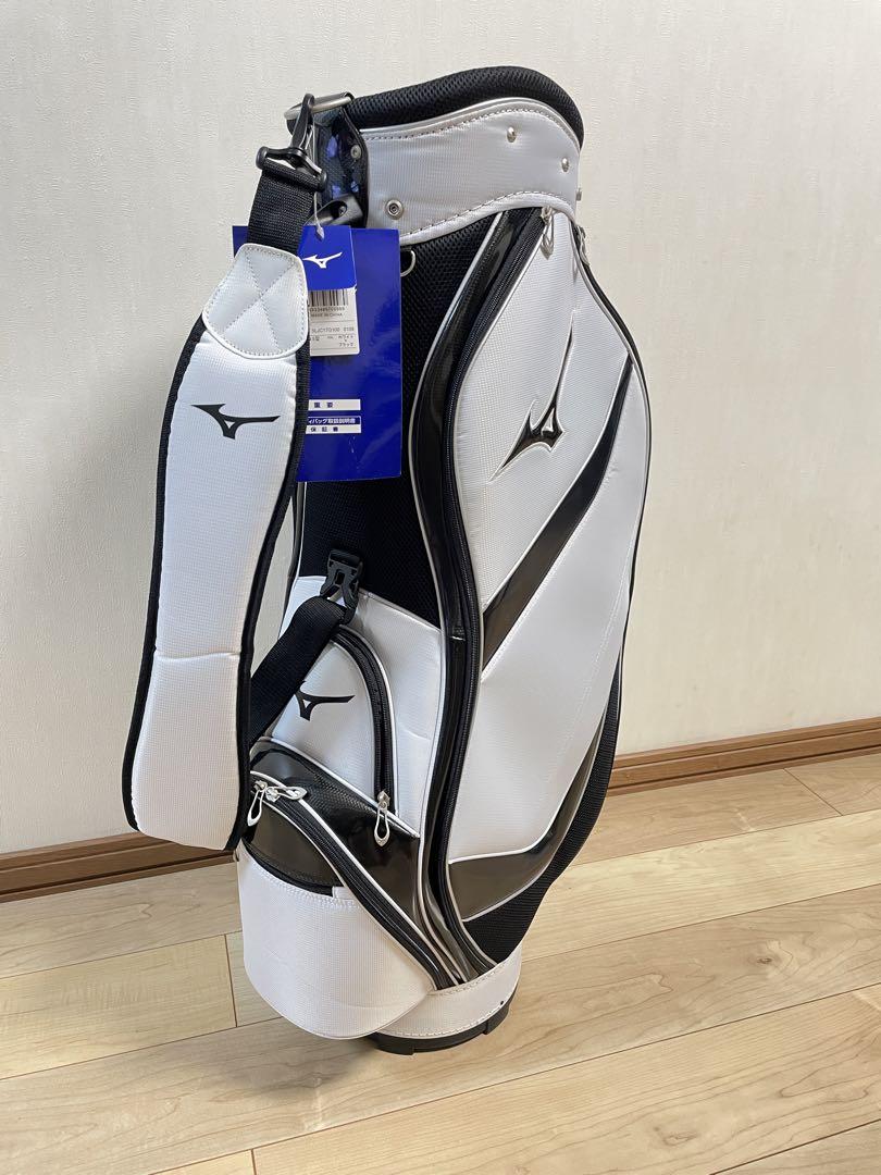 ミズノTourStaffMidキャディーバック9.5型 週末価格 未使用品 ミズノキャディバック9.5型