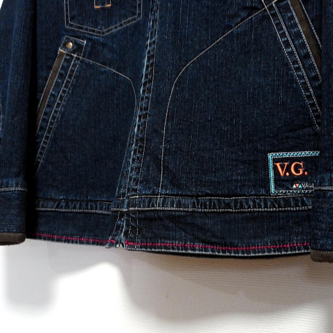 古着 VAGIIE SPORTバジエヴィンテージフルジップデニム