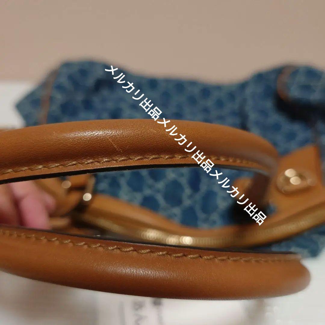 GUCCI　スーキー　GGデニムバッグ　2WAY　ショルダー紐付き GUCCI スーキー GGデニムバッグ 2WAY ショルダー紐付き