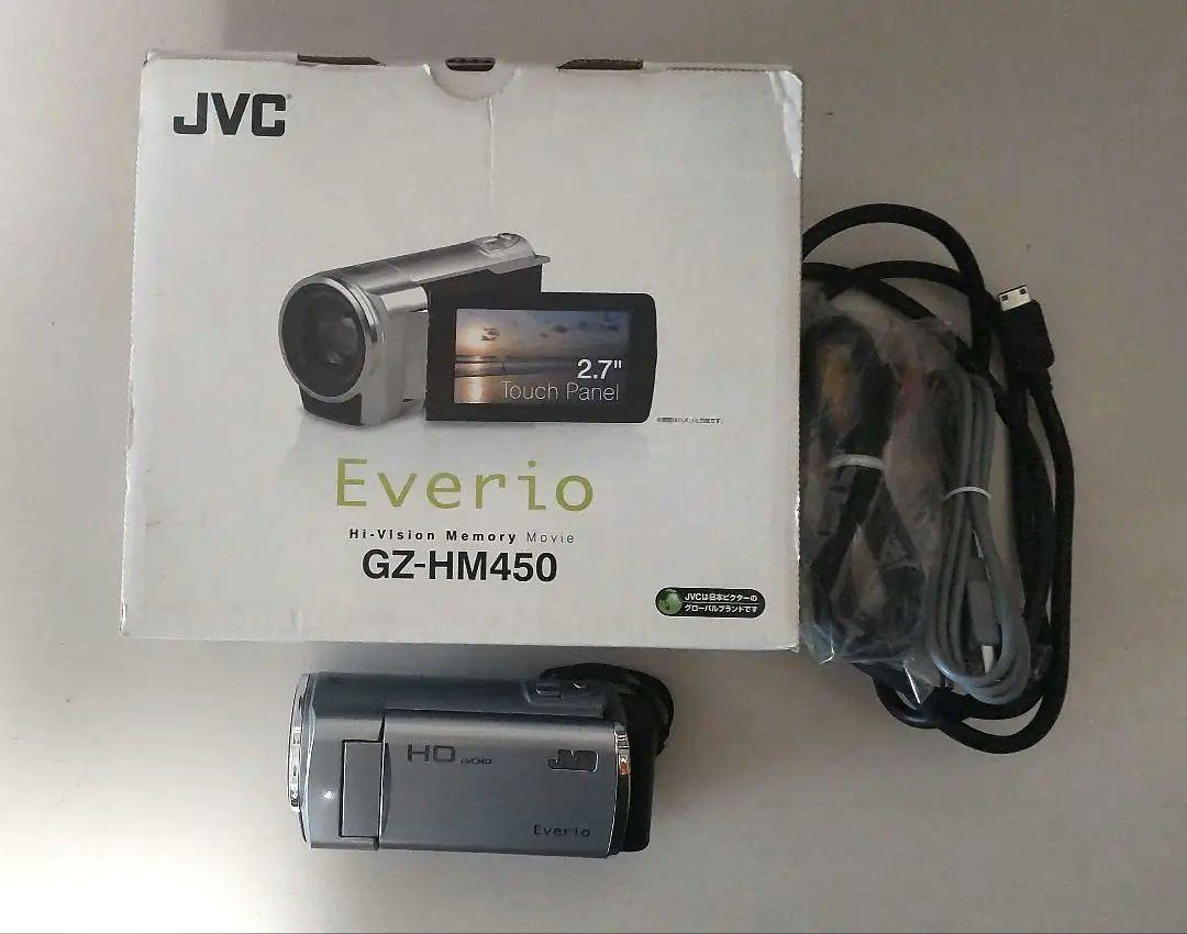 JVC Everio エブリオ GZ-HM450 ビデオカメラ　40倍ズーム