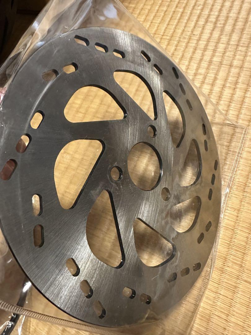 ミニモトハブ、ローター240mm、TAKEGAWA スピードメーター