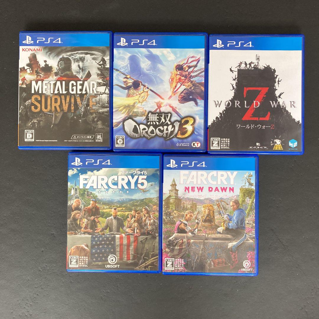PS4 ソフト 5本セット