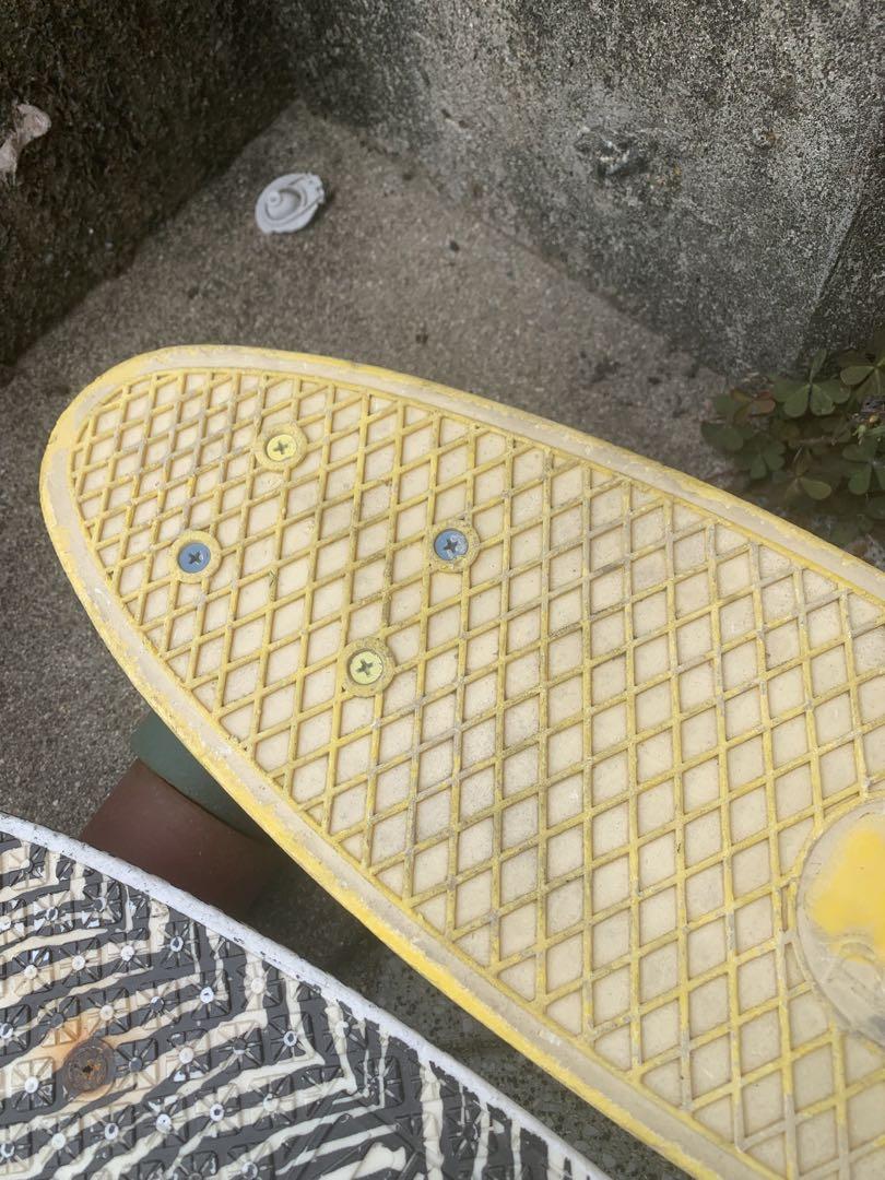 penny22 globeバンタムst 2本セットイエローゼブラ柄ジャンクとして