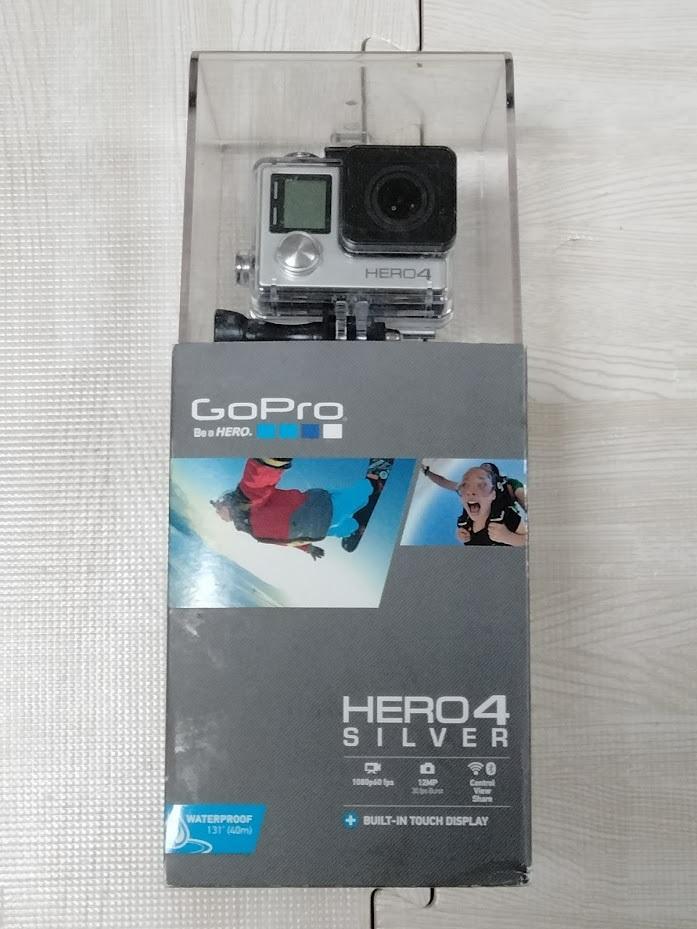 9個セット GoPro ゴープロ HERO4 SILVER CHDHY-401 - marketplace 今月中値下げします GoPro HERO4 新品未使用未開封品 SILVER ビデオカメラ