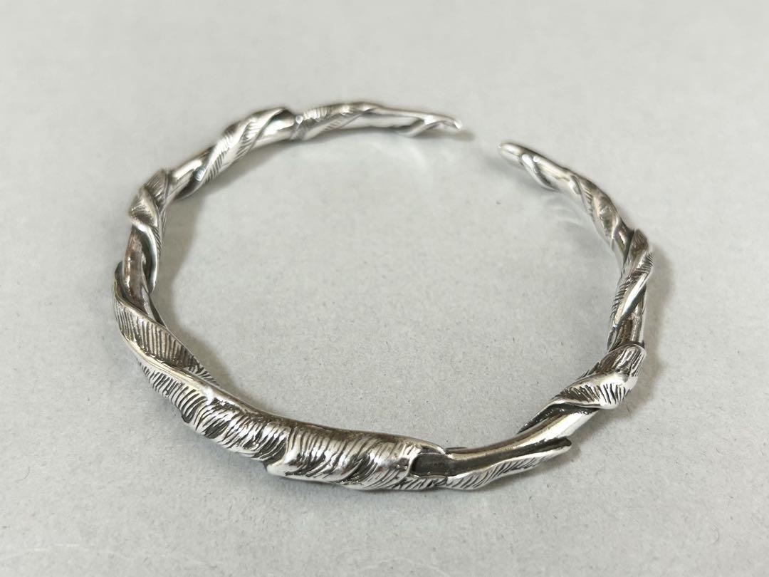 シルバー バングル 美品