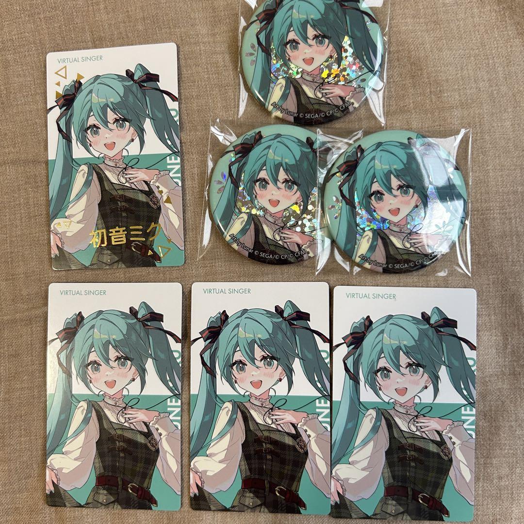 プロジェクトセカイ 初音ミク プロセカ クリフェス 缶バッジ