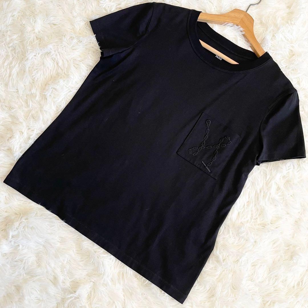 HERMES エルメス Tシャツ・カットソー 38(S位) 赤 【古着】