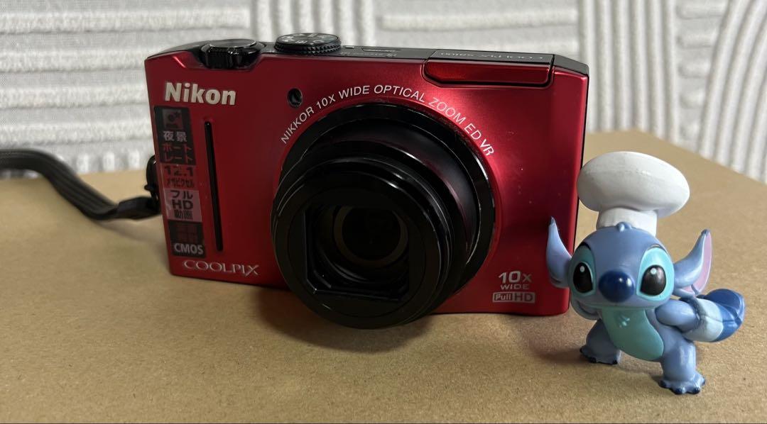 Nikon ニコン COOLPIX デジカメ S8100 レッド