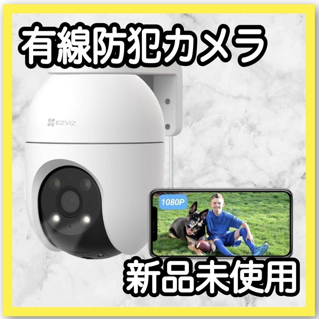 防犯カメラ 屋外専用 AI 人体検知 カラーナイトビジョン 防水 有線LAN