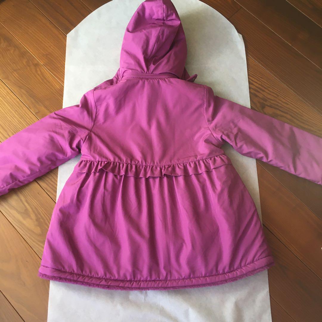 未使用品　べべ 150 女の子　ジャケット　ブルゾン　コート　中綿　薄手　春先