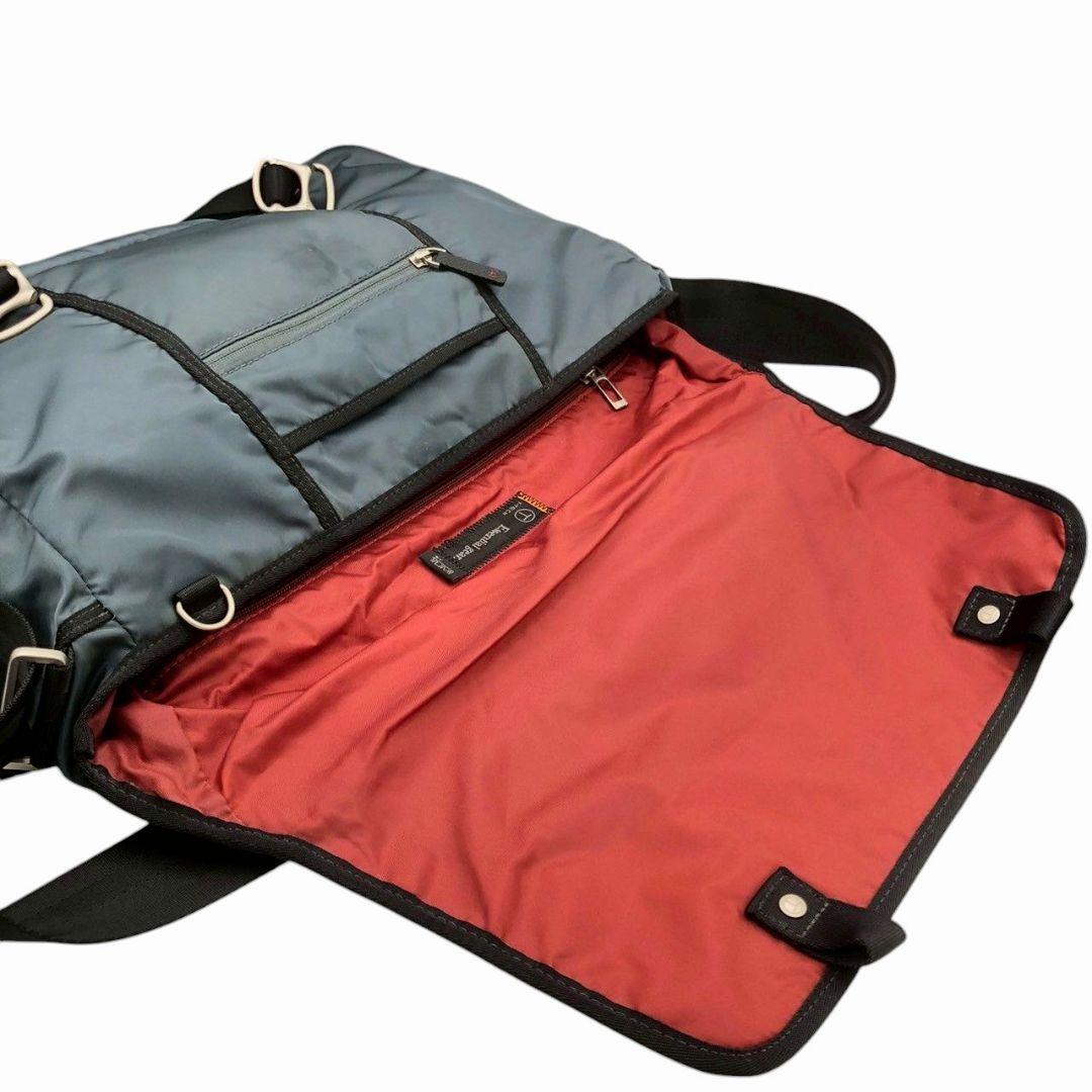 【極美品】トゥミ　ショルダーバッグ　斜め掛け　グレー　ナイロン