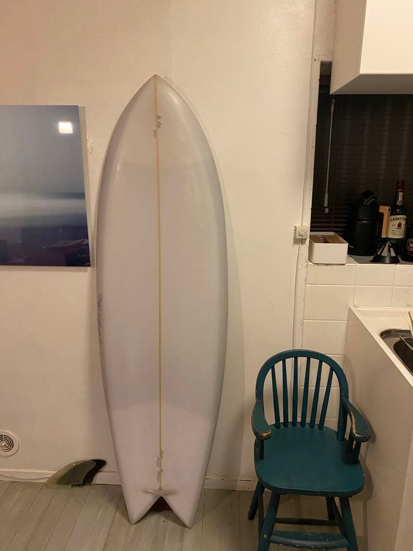 フィッシュ サーフボード傷や汚れあり