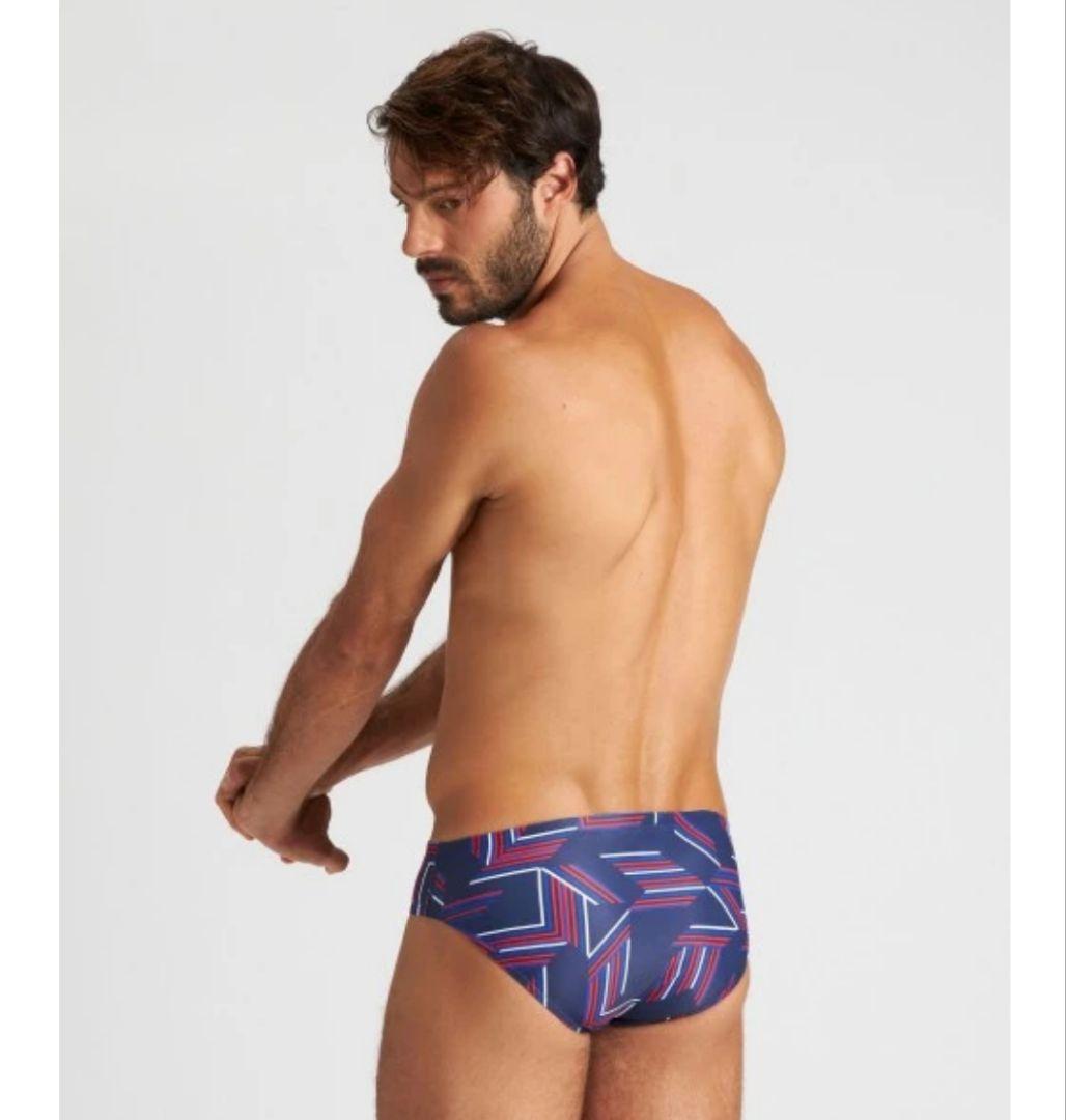 arena USA Swim Brief Navy 男性用競泳水着/ 競パン 紺